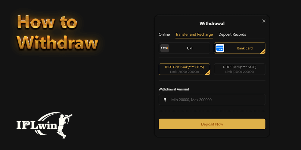 How to Withdraw At Lottus365?