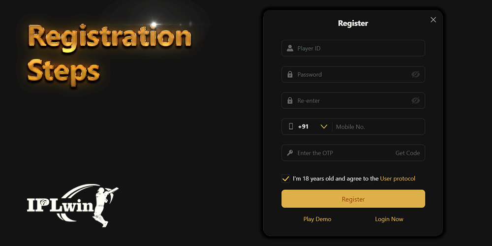 lottus365 Registration Steps